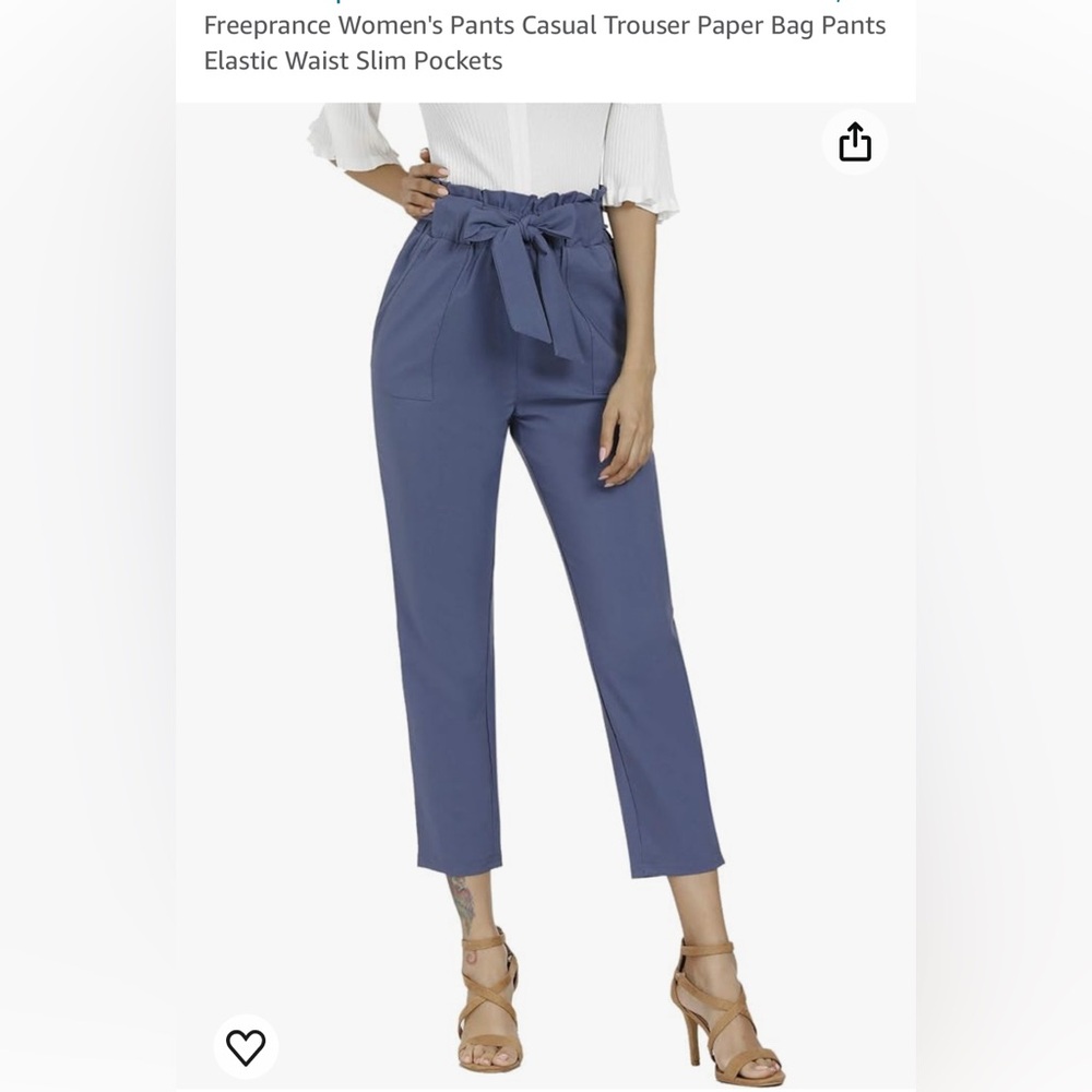 Freeprance Paper Bag Pants